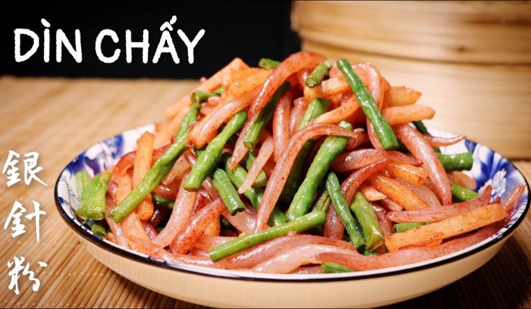 Bỏ túi cách làm dìn chấy xào chao đỏ ngon bá cháy của người Hoa