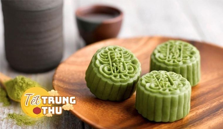 Cách làm bánh trung thu trà xanh từ bột pha sẵn cực dễ