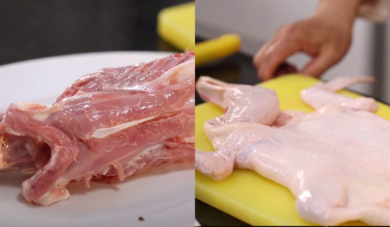 Cách rút xương vịt chuẩn không cần chỉnh cho các chị em trổ tài