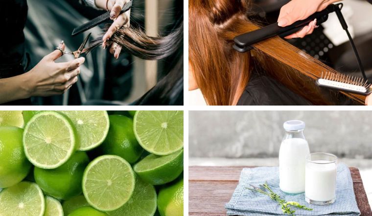 Cách xả tóc uốn tại nhà, nhanh chóng không cần dùng thuốc