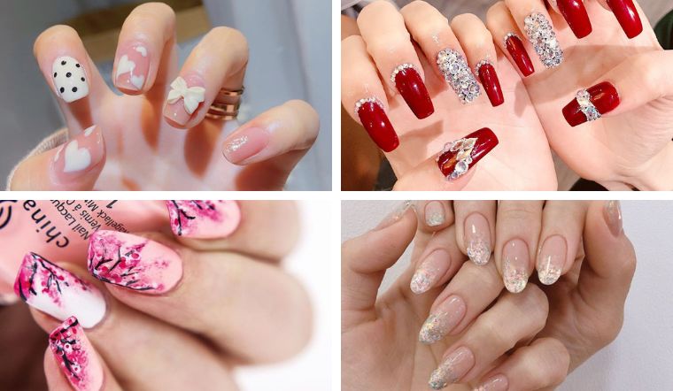 Tham khảo 100 kiểu nail màu hồng sành điệu, cuốn hút