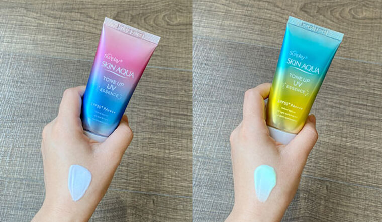 Tip phân biệt được ngay kem chống nắng Skin Aqua thật giả