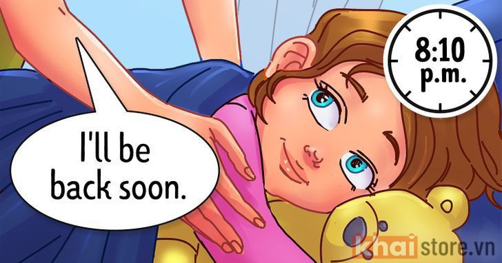 Cách giúp con tự ngủ một mình