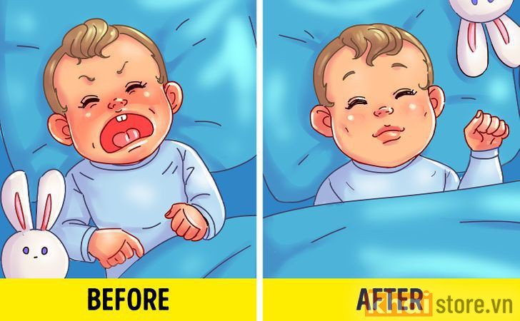 Cách giúp con tự ngủ một mình