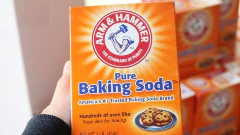 Trị hôi nách bằng baking soda