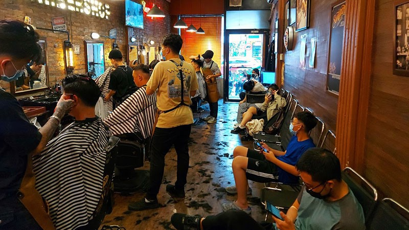  Khung cảnh tại 4RAU Barber Shop