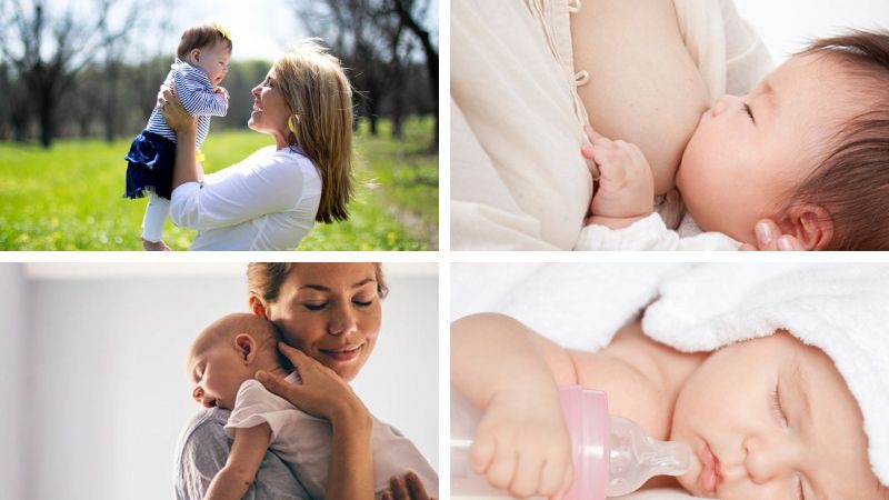 Cần làm gì khi bé khóc khi bú