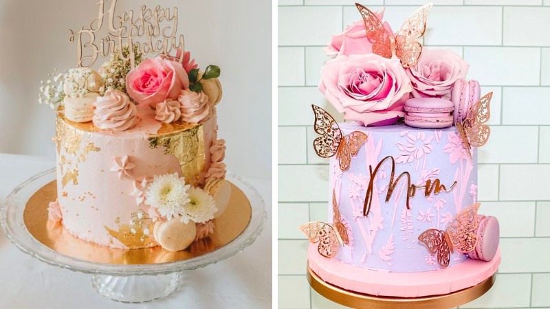 Mẫu bánh sinh nhật tặng mẹ đẹp