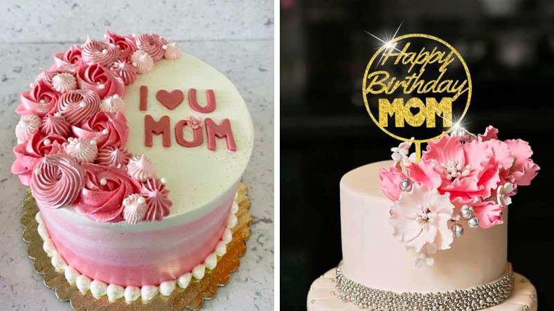 Mẫu bánh sinh nhật tặng mẹ đẹp