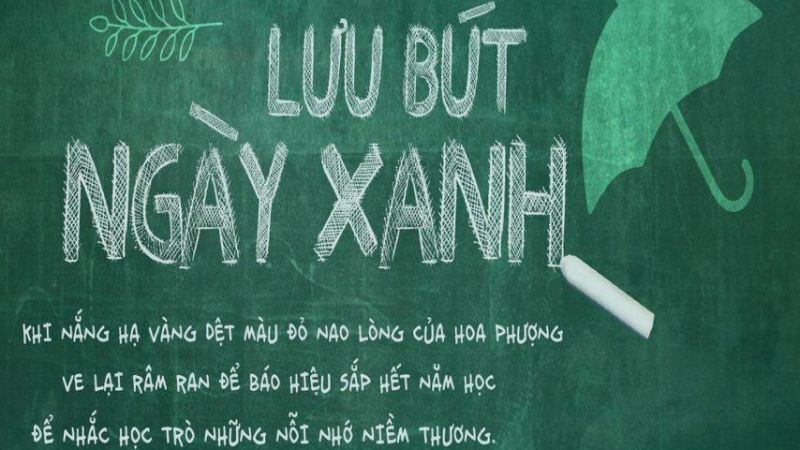 Lưu bút ngày xanh