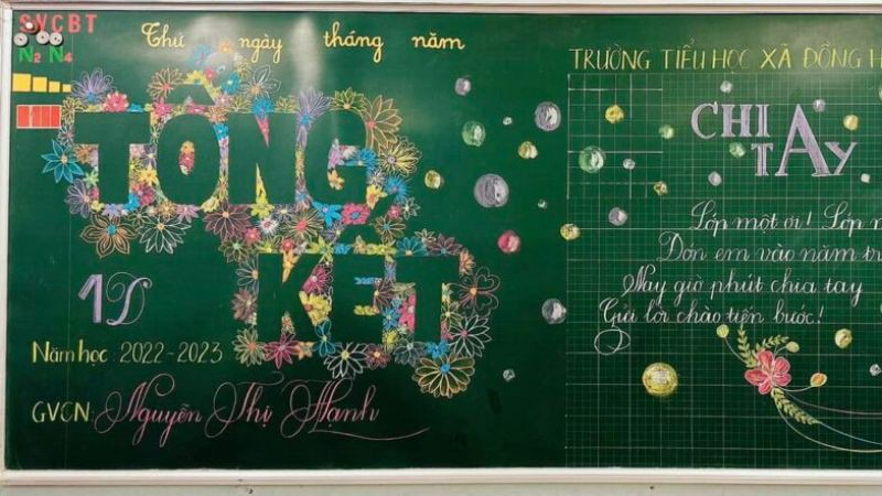 Bảng phấn đẹp, nhiều màu sắc