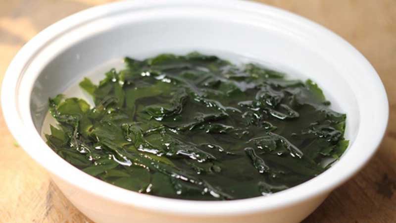 Canh rong biển chay