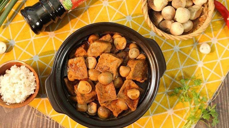 Đậu hũ kho tiêu