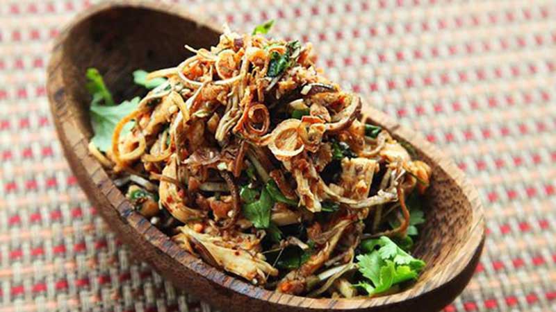 Hoa chuối xào tỏi