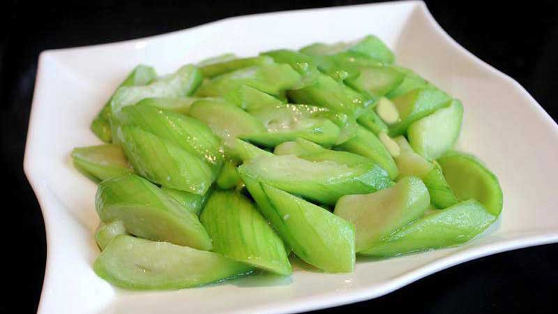 Mướp hương xào