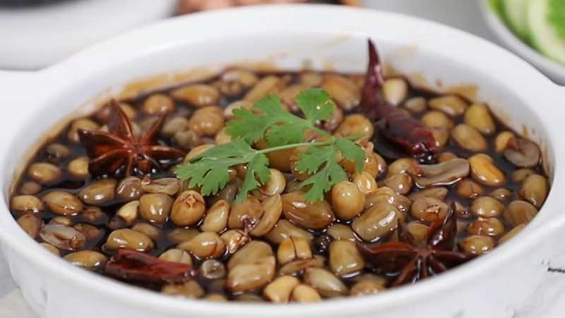 Đậu phộng dầm nước tương