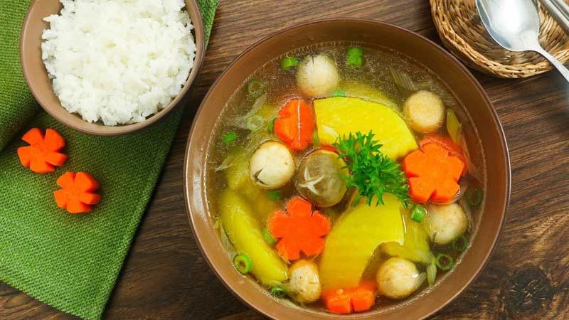 Canh tam sắc