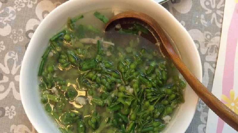 Canh bông thiên lý