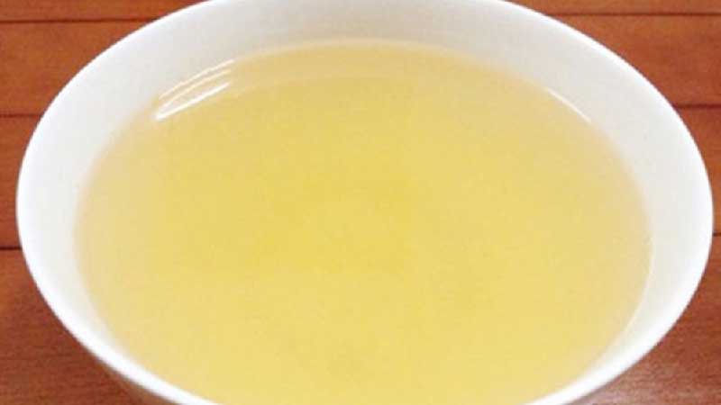Canh nước rau luộc