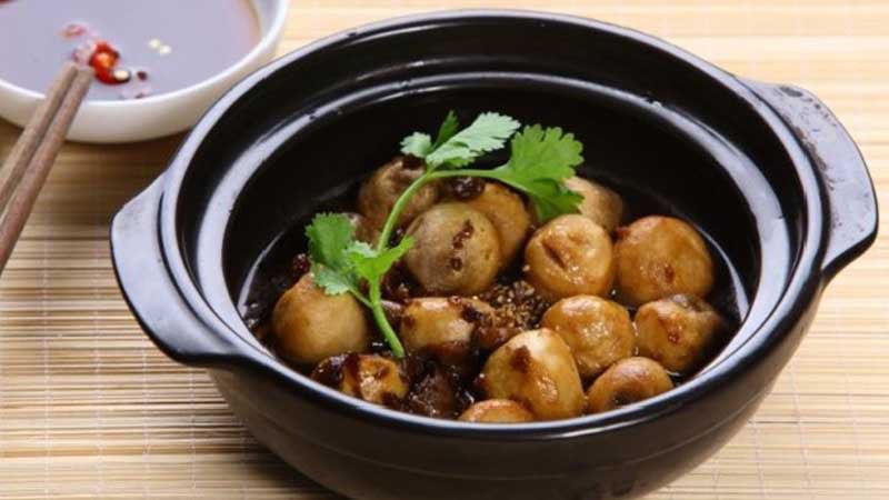 Canh mướp rau dền