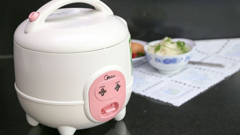 Nồi cơm điện tự động nhảy đèn khi cơm chưa chín