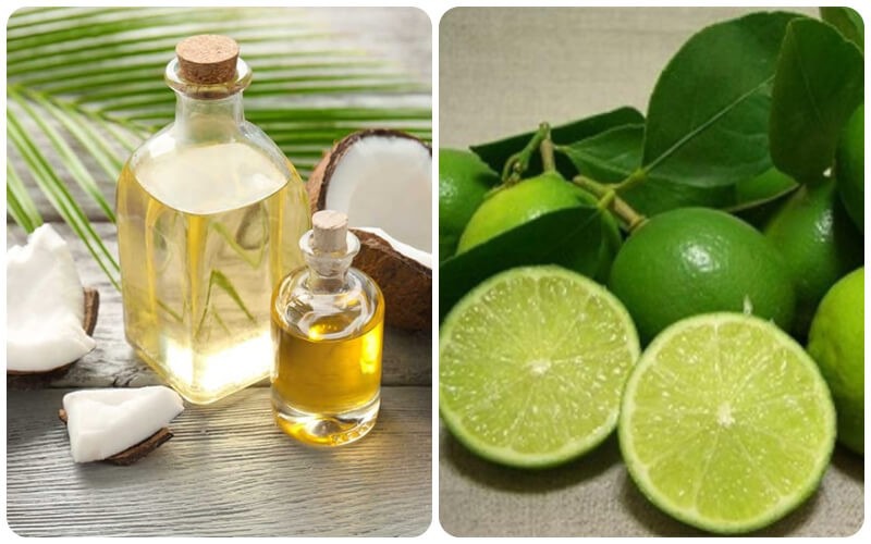 Trị nứt gót chân bằng dầu dừa và ngò tây