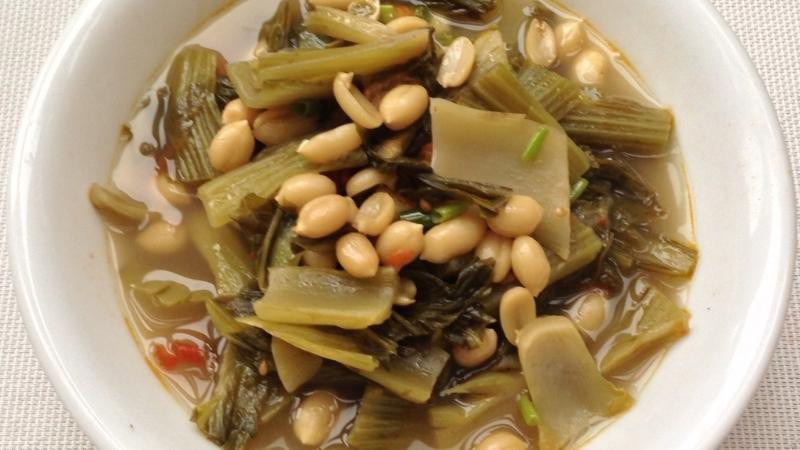 Canh dưa lạc