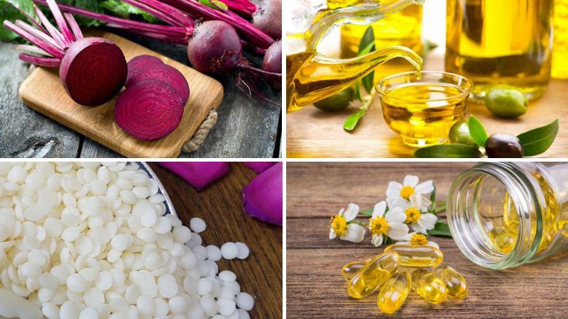 Nguyên liệu làm son từ củ dền