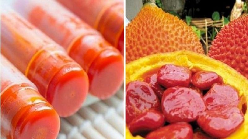 Làm son handmade từ dầu gấc