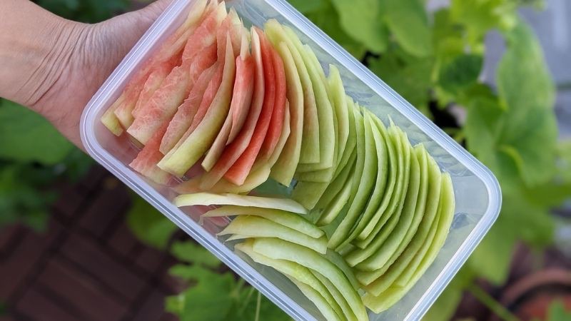 Vỏ dưa hấu có thể làm dưa chua ăn cực ngon