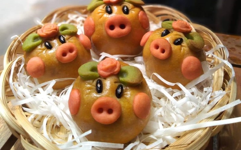 Bánh Trung thu hình con vật
