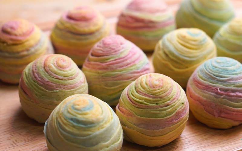 Bánh Trung thu Nhật Bản ngàn lớp