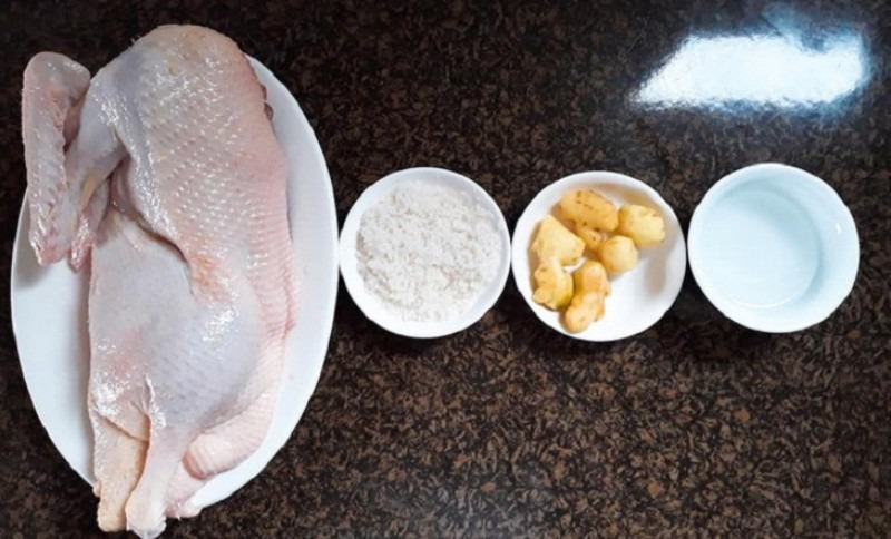 Nguyên liệu làm sạch lông vịt