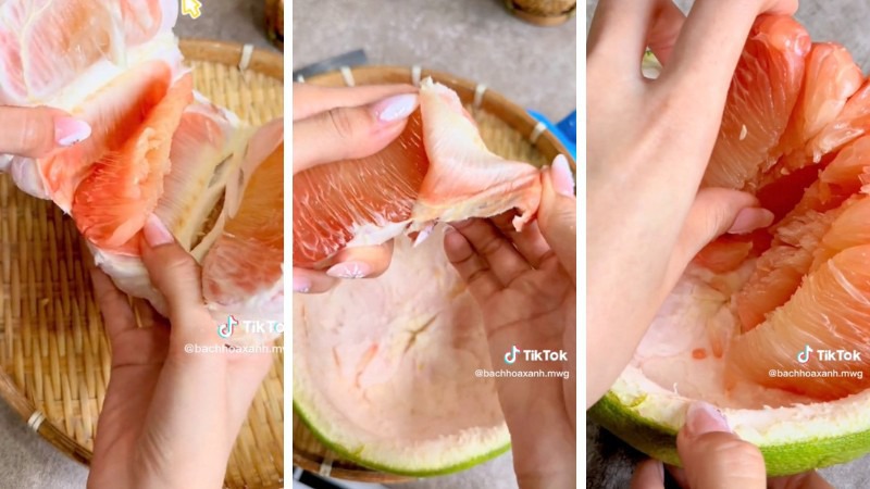  Tách múi bưởi