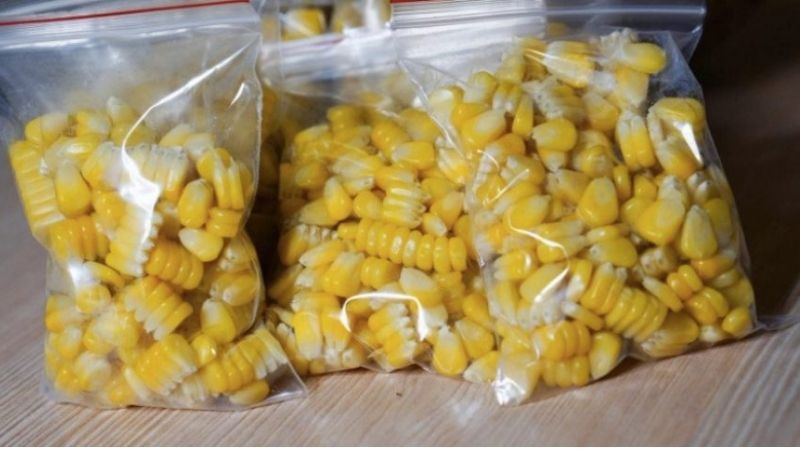 Bảo quản bắp trong ngăn đá tủ lạnh