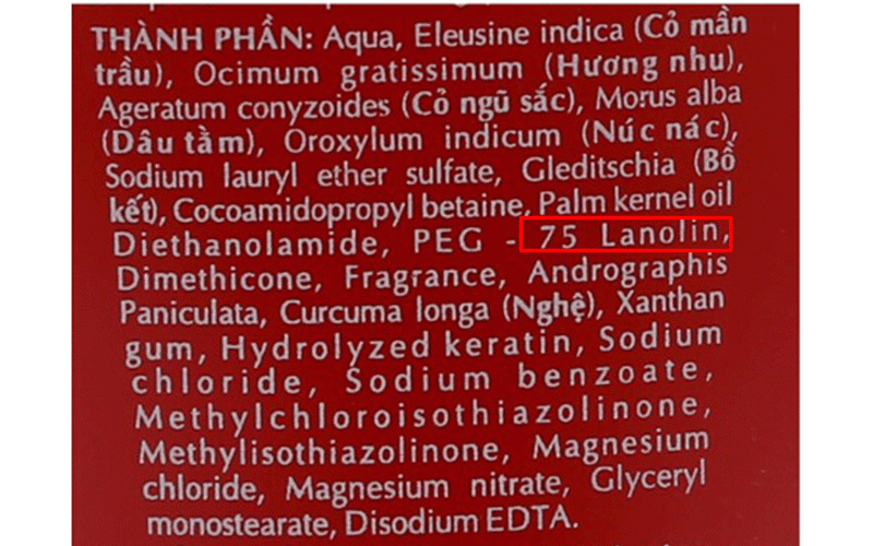 thành phần giúp tóc không bị xơ và gãy rụng