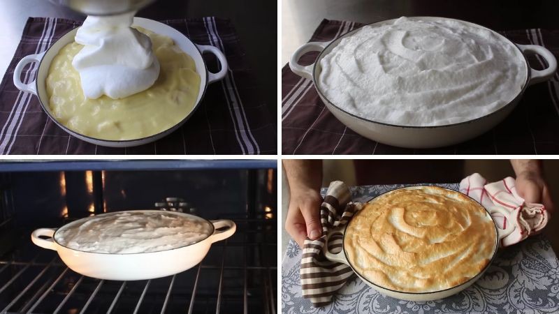 Nướng pudding chuối