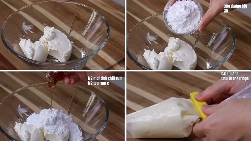 Làm kem mascarpone