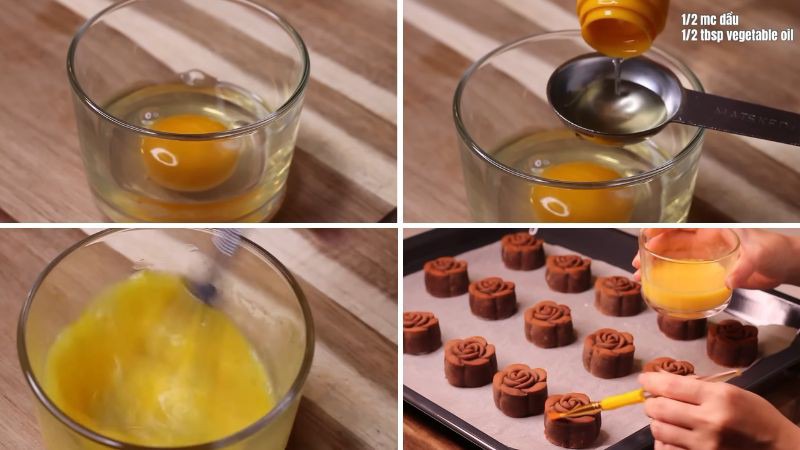 Làm hỗn hợp khuếch bánh