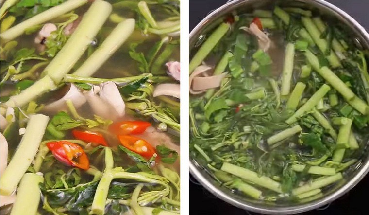 Cách làm canh rau nhút nấu khô mực thanh mát, dễ thực hiện
