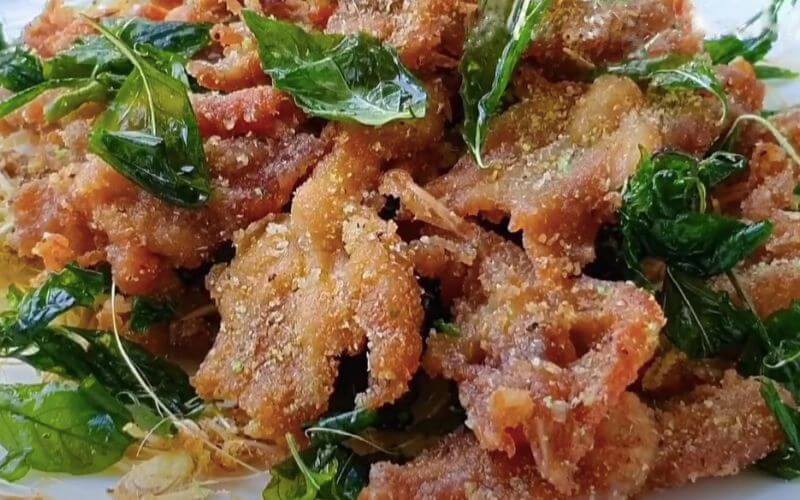 Thành phẩm chân vịt rút xương rang muối