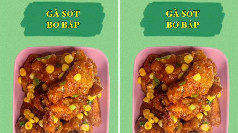 Cách làm gà sốt bơ bắp thơm bơ, béo ngậy, ngon bùng nổ