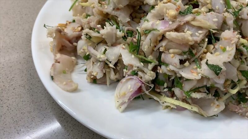 Cách làm gỏi cá tầm lạ miệng, dinh dưỡng cho cả nhà