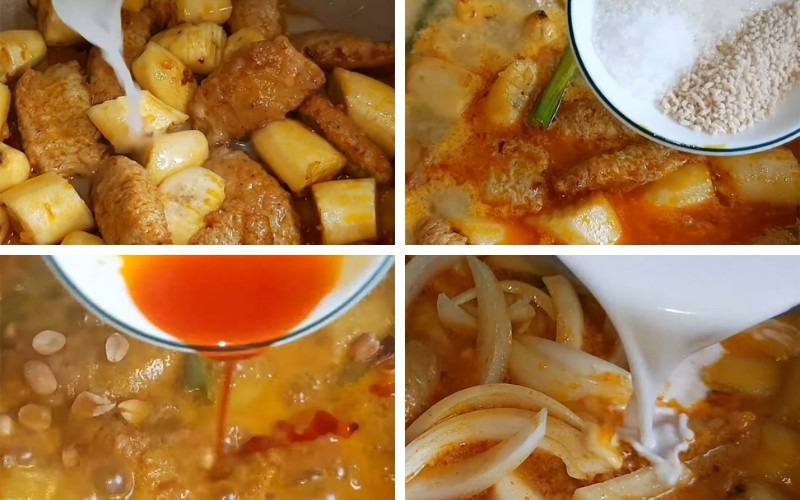 Nấu chuối xanh