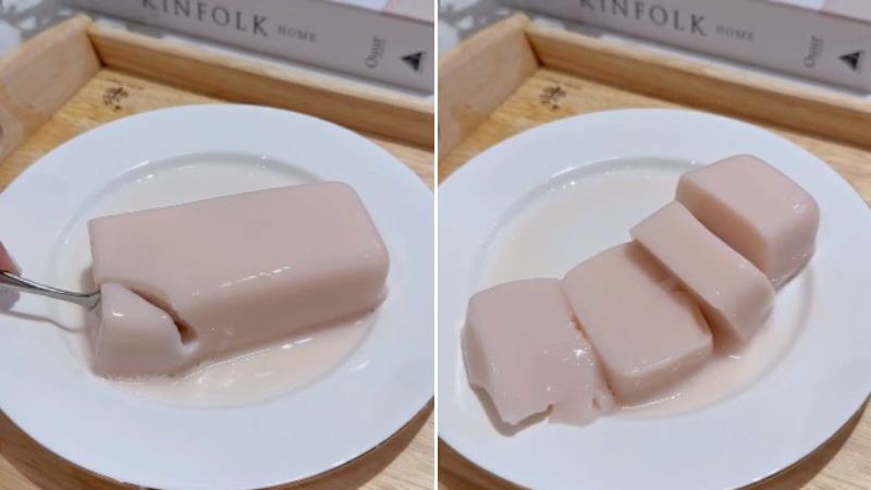Bánh pudding sữa