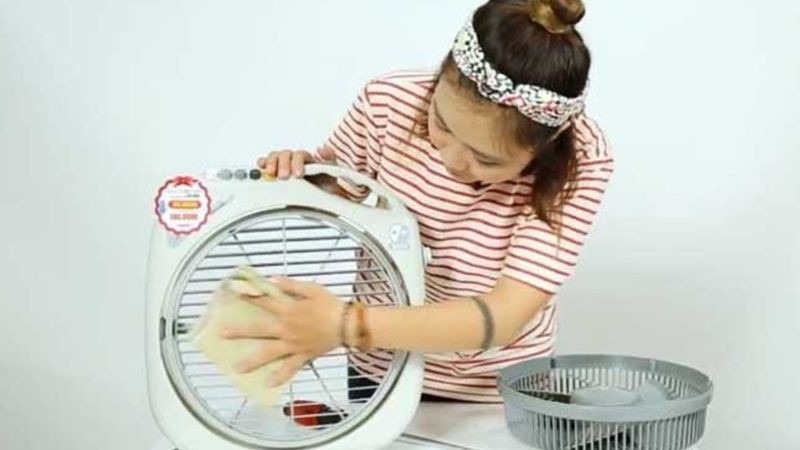 Vệ sinh lồng quạt