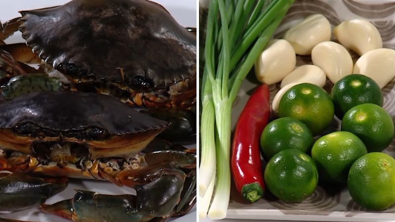 Công thức làm cua rang xốt tắc đậm đà, chiêu đãi khách đến nhà ...
