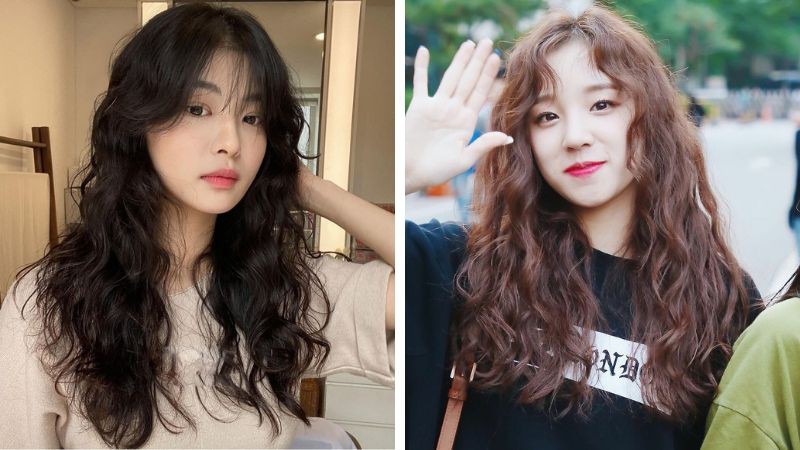 Kiểu tóc xoăn lơi lọn nhỏ