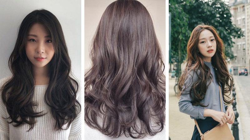 Tóc uốn sóng lơi đẹp nhẹ nhàng