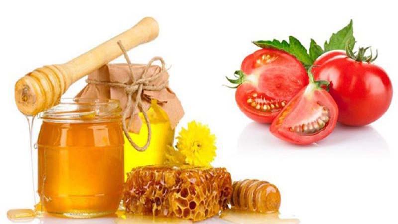 Mặt nạ cà chua và mật ong